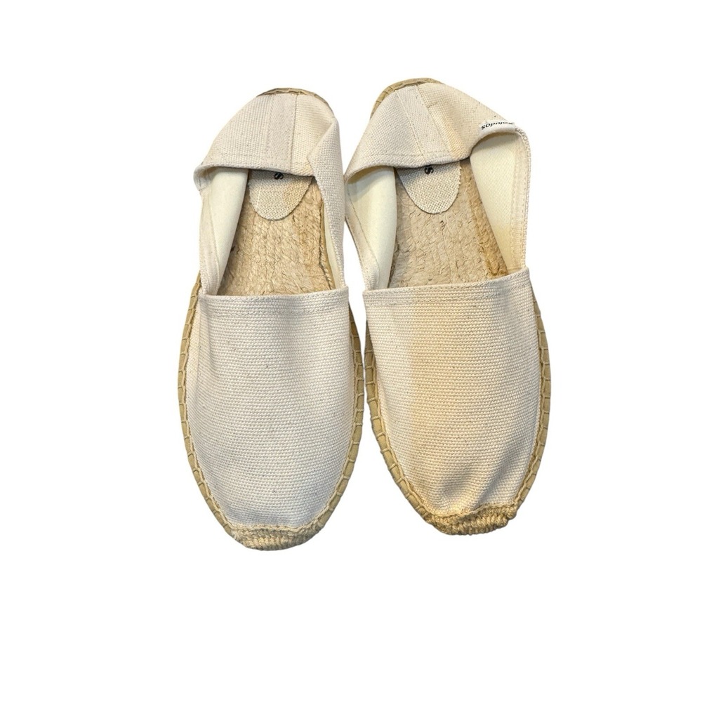 Soludos Original Espadrille Piedra Off White Women's‎ size 7 7.5